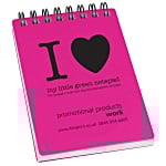 A7 Recycled Jotter - I Love Design