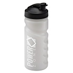 Recycled Finger Grip Sports Bottle - Flip Cap