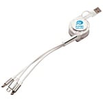 3-in-1 Reel Charging Cable