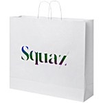 Aso Paper Bag - White - XX Large - Digital Print