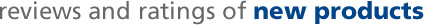Ratings and Reviews of New Promotional Products