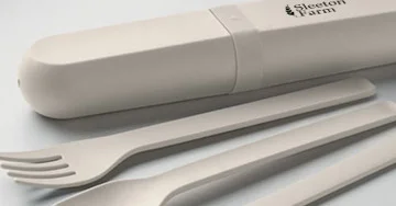 collage of cutlery