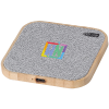 View Image 1 of 3 of Libby 15W Bamboo Wireless Charger