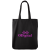 View Image 1 of 3 of Earby 8oz Cotton Tote Bag with Gusset - Colours - Printed