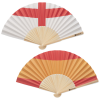 View Image 1 of 7 of Folding Flag Fan