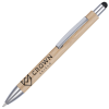 View Image 1 of 1 of Ergo Bamboo Stylus Pen - Printed