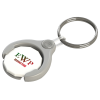 View Image 1 of 3 of Pop Coin Lite Trolley Keyring - 3 Day