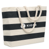 View Image 1 of 8 of Heaven Striped Tote Bag