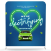 View Image 1 of 1 of 2m Soft Touch Straight Fabric Display