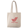 View Image 1 of 1 of Pickering 10oz Cotton Tote Bag - Natural - Printed - 3 Day