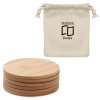 View Image 1 of 4 of Bayin Bamboo Coaster Set