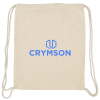 View Image 1 of 3 of Columbia Fairtrade 5oz Organic Cotton Drawstring Bag