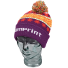 View Image 1 of 2 of Jacquard Cuff Beanie - Fair Isle Design