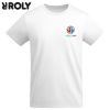 View Image 1 of 1 of Breda Men's Organic Cotton T-Shirt - White - Digital Print
