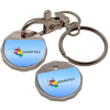 View Image 1 of 1 of Digital Trolley Coin Keyring
