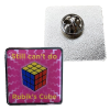 View Image 1 of 1 of Square Decal Pin Badge