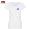 View Image 1 of 3 of Fruit of the Loom Women's Original T-shirt - White - Digital