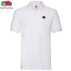 View Image 1 of 1 of Fruit of the Loom Premium Polo Shirt - White - Printed