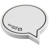 View Image 1 of 1 of Speech Bubble Shaped Recycled Sticky Notes - Printed