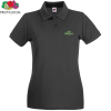 View Image 1 of 5 of Fruit of the Loom Women's Premium Polo Shirt - Colours - Printed