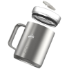 View Image 1 of 6 of Ocean Bottle 350ml Recycled Vacuum Insulated Travel Mug - Engraved