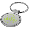 View Image 1 of 2 of Orlene Round Metal Keyring