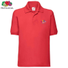 View Image 1 of 6 of Fruit of the Loom Kid's Value Polo Shirt - Embroidered