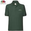 View Image 1 of 6 of Fruit of the Loom Kid's Value Polo Shirt - Colours - Print