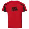 View Image 1 of 2 of AWDis Kid's Cool Contrast Wicking T-Shirt