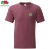 View Image 1 of 1 of Fruit of the Loom Iconic T-Shirt - Heathers - Digital Print