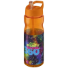 View Image 1 of 3 of Base Sports Bottle - Spout Lid - Colours - Digital Wrap