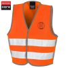 View Image 1 of 5 of Result Core Kids Hi-Viz Safety Vest - Printed