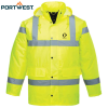 View Image 1 of 3 of Portwest Hi-Vis Winter Traffic Jacket - Printed