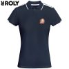 View Image 1 of 3 of Tamil Women's Sports Polo Shirt - Digital Print