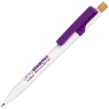 View Image 1 of 2 of Wave Recycled Pen - White