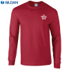 View Image 1 of 5 of Gildan Ultra Cotton Long Sleeved T-Shirt - Colours