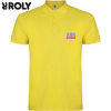 View Image 1 of 3 of Star Kid's Polo Shirt - Digital Print