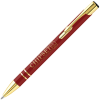 View Image 1 of 1 of Electra Recycled Metal Pen - Gold Trim - Engraved