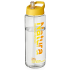 View Image 1 of 3 of Vibe Sports Bottle - Clear - Spout Lid - 2 Day