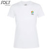View Image 1 of 4 of SOL's Regent Women's T-Shirt - White - Digital Print