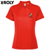 View Image 1 of 6 of Tormo Women's Technical Polo Shirt - Digital Print
