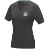 View Image 1 of 6 of Kawartha Women's Organic Cotton V-Neck T-Shirt - Printed - Clearance