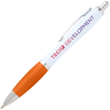 View Image 1 of 4 of Nash White Recycled Pen - Black Ink