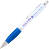 View Image 1 of 4 of Nash White Recycled Pen - Blue Ink
