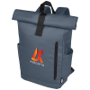 View Image 1 of 12 of Byron Recycled Roll-Top Backpack - Digital Print