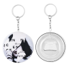 View Image 1 of 4 of Button Bottle Opener Keyring