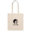 View Image 1 of 3 of Viveka Recycled Cotton Tote - Natural - Printed