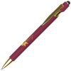 View Image 1 of 8 of Nimrod Soft Feel Gold Stylus Pen