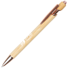 View Image 1 of 5 of Nimrod Bamboo Rose Gold Stylus Pen - Printed