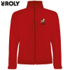 View Image 1 of 5 of Rudolph Softshell Jacket - Digital Print